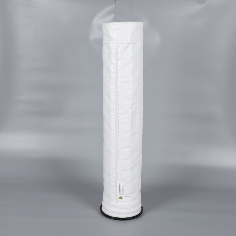 Φίλτρο σακούλας από πολυεστέρα 500 GSM με πάχος 1,70mm και βιομηχανικό φίλτρο ύφασμα πλάτους ≤2,2m